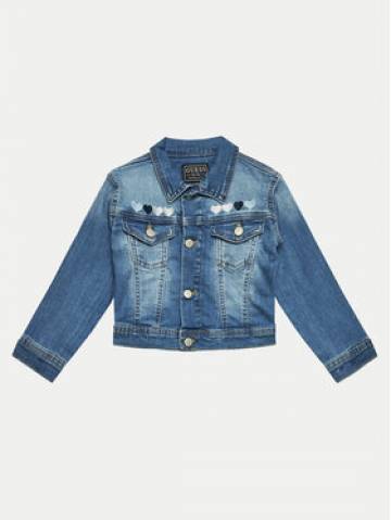 Guess Джинсова куртка K4GL01 D4CA0 Cиній Regular Fit Guess Джинсова куртка K4GL01 D4CA0 Cиній Regular Fit