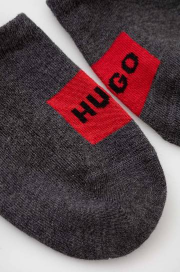 Носки HUGO 2 шт мужские цвет серый Носки HUGO 2 шт мужские цвет серый