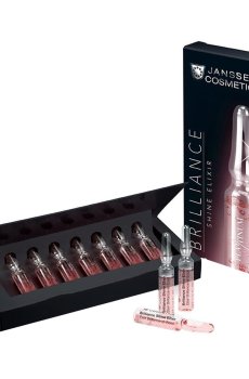 Эликсир в ампулах для лица Janssen Cosmetics Ampoules Platinum Elixir Brilliance Shine Elixir для сияния кожи, 7*2 мл