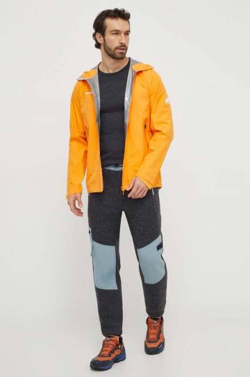 Штаны outdoor Smartwool Hudson цвет серый с узором Штаны outdoor Smartwool Hudson цвет серый с узором