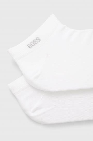 Носки BOSS (2-pack) мужские цвет белый Носки BOSS (2-pack) мужские цвет белый