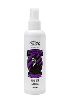 Мужской лосьон для роста волос и бороды Minox Minoxidil 10% Hair Growth Lotion, 200 мл