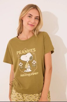 Хлопковая пижама womensecret SNOOPY