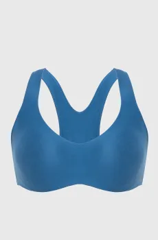 Женский синий топ Contour Racerback Bralette Синий XS Under Armour 6011156-498
