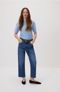 Reserved - Вовняний джемпер - блідо-блакитний - 205HI-05M