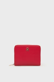 Женский красный кошелек ICON MED Красный ONESIZE Tommy Hilfiger AW0AW17742