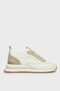 Женские белые кроссовки BLUR RIND Белый 37 Pepe Jeans PLS60006