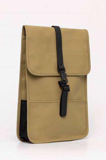 Рюкзак Rains Backpack Mini W3 цвет зелёный большой однотонный 13020-44 Рюкзак Rains Backpack Mini W3 цвет зелёный большой однотонный 13020-44