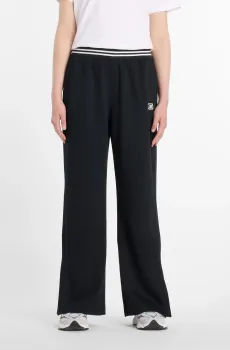 Женские черные брюки Pique Track Черный XL New Balance WP53501BK