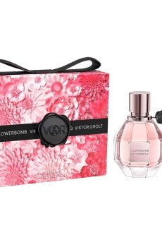 Парфюмированный набор Viktor & Rolf Flowerbomb женский (парфюмированная вода, 50 мл + парфюмированная вода, 10 мл)