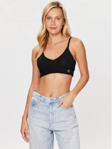 Calvin Klein Jeans Топ J20J221345 Чорний Regular Fit Calvin Klein Jeans Топ J20J221345 Чорний Regular Fit