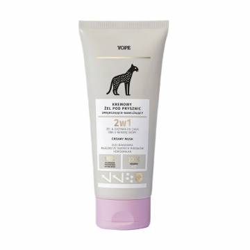 Смягчающий увлажняющий кремовый гель для душа Yope Creamy Musk с мускусом, 200 мл