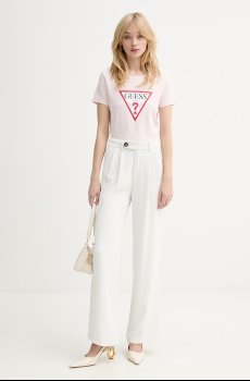 Хлопковая футболка Guess