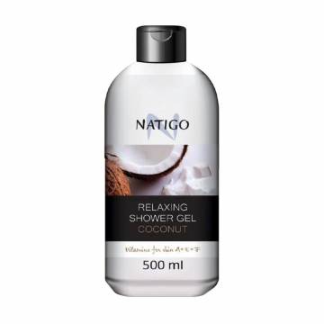 Расслабляющий гель для душа Natigo Relaxing Shower Gel Кокос, 500 мл