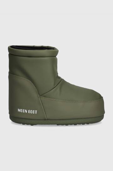 Зимние сапоги Moon Boot MB ICON LOW NOLACE RUBBER цвет зелёный 80D1409410 M006 Зимние сапоги Moon Boot MB ICON LOW NOLACE RUBBER цвет зелёный 80D1409410 M006