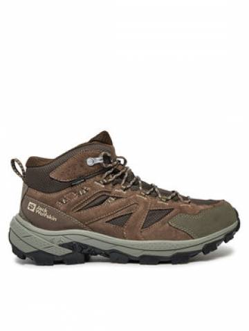 Jack Wolfskin Трекінгові черевики Vojo Tour Texapore Mid M A62072 Коричневий Jack Wolfskin Трекінгові черевики Vojo Tour Texapore Mid M A62072 Коричневий