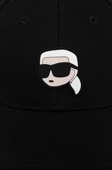 Хлопковая кепка Karl Lagerfeld IKON