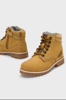 Детские зимние ботинки из нубука Mayoral