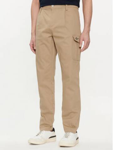 Aeronautica Militare Штани з тканини 241PA1579CT3247 Бежевий Slim Fit Aeronautica Militare Штани з тканини 241PA1579CT3247 Бежевий Slim Fit