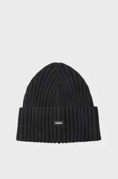 Мужская черная шапка Черный ONESIZE Sandro SHABO00841_BlackFW25