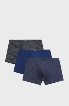 Мужские боксеры (3 шт) Разноцветный XL Atlantic 3MH-232