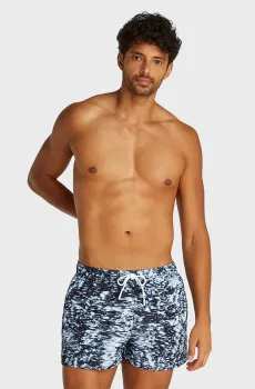 Мужские плавательные шорты с узором SHORT DRAWSTRING-PRINT Разноцветный S Calvin Klein KM0KM01172