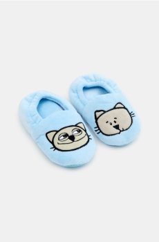 Плюшеві капці Kitty Kotty - синій