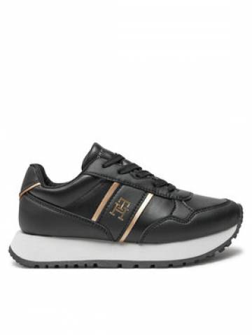 Tommy Hilfiger Снікерcи Low Cut Lace-Up Sneaker T3A9-33548-1695 M Чорний Tommy Hilfiger Снікерcи Low Cut Lace-Up Sneaker T3A9-33548-1695 M Чорний