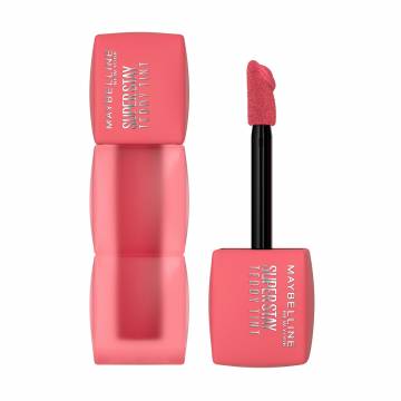Стойкая матовая помада-тинт для губ Maybelline New York Superstay Teddy Tint 40 Petalcore, 5 мл Стойкая матовая помада-тинт для губ Maybelline New York Superstay Teddy Tint 40 Petalcore, 5 мл
