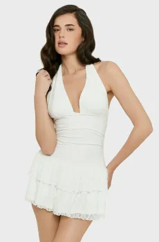 Женское белое платье Белый XS Tally Weijl SDRPEAIZA