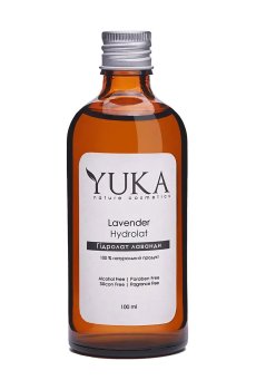 Уценка! Гидролат для лица, тела и волос Yuka Lavender Hydrolat, 100 мл