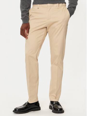 Boss Штани з тканини C-Genius-Dtl-243F 50527920 Бежевий Slim Fit Boss Штани з тканини C-Genius-Dtl-243F 50527920 Бежевий Slim Fit