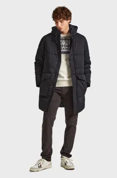 Мужская черная куртка BRAD Черный L Pepe Jeans PM402846