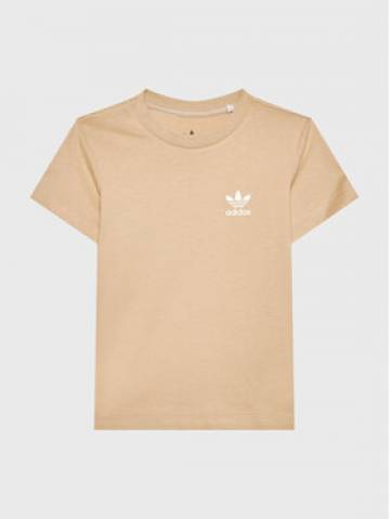 adidas Originals Футболка adicolor HK7468 Бежевий Regular Fit adidas Originals Футболка adicolor HK7468 Бежевий Regular Fit