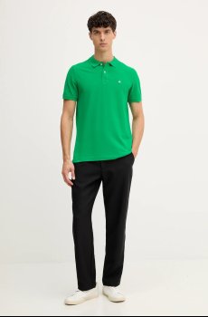 Хлопковое поло United Colors of Benetton