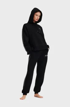 Женское черное худи HOTEL KARL HOODIE Черный S Karl Lagerfeld 246W2109