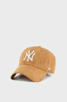 Оранжевая вельветовая кепка THICK CORD NEW YORK YANKEES Оранжевый ONESIZE 47 Brand 15121186