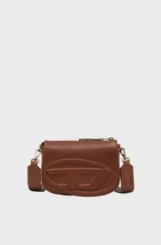 Женская коричневая кожаная сумка CAMERA Коричневый ONESIZE Diesel X10223 P8765