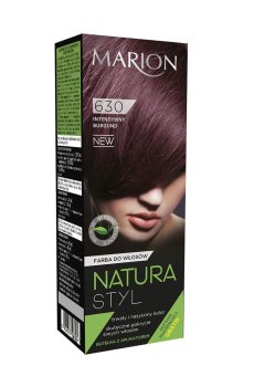 Уценка! Краска для волос Marion Natura Styl Hair Dye 630 Intense Burgundy, 90 мл