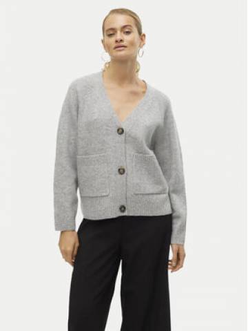 Vero Moda Кардиган Boom 10320457 Сірий Loose Fit Vero Moda Кардиган Boom 10320457 Сірий Loose Fit