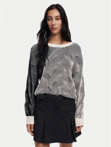Desigual Светр Ottawa 24WWJF10 Сірий Regular Fit Desigual Светр Ottawa 24WWJF10 Сірий Regular Fit
