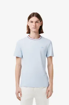 Мужская голубая футболка Голубой XS Lacoste TH8174J2G