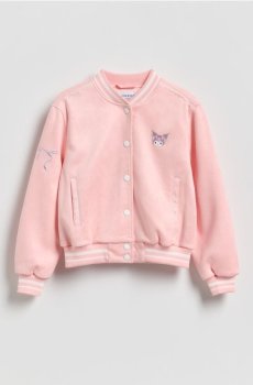 Reserved - Куртка-бомбер Kuromi - пастельний рожевий - 431HR-03X