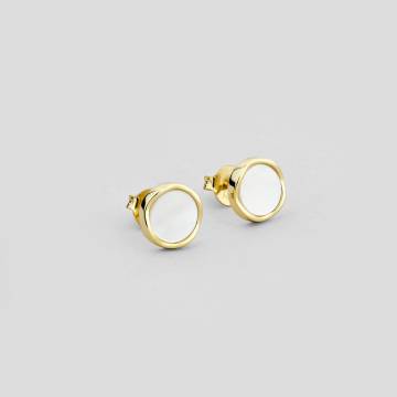 Серебряные серьги с позолотой Minimal E5700 Серебряные серьги с позолотой Minimal E5700