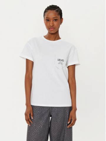 Liu Jo Футболка WA5145 J4893 Білий Regular Fit Liu Jo Футболка WA5145 J4893 Білий Regular Fit
