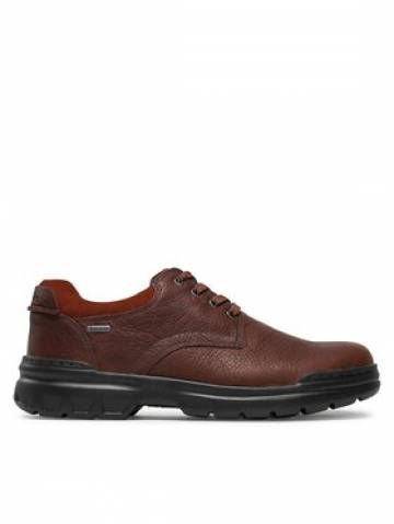 Clarks Туфлі Rockie WalkGtx GORE-TEX 261734657 Коричневий Clarks Туфлі Rockie WalkGtx GORE-TEX 261734657 Коричневий