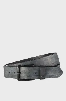 Черный кожаный ремень Черный M Camel Active 402040-9B04-09