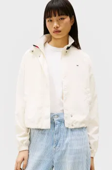 Женская белая куртка TJW ESSENTIAL JACKET EXT Белый L Tommy Jeans DW0DW20439