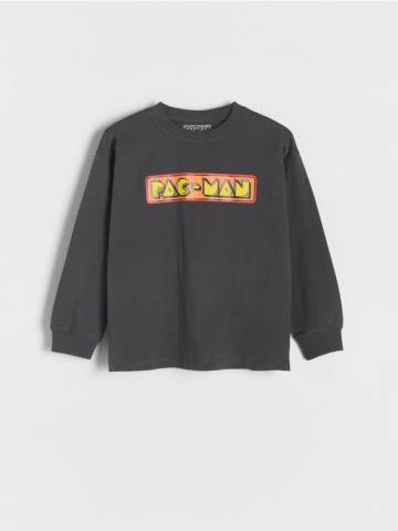 Reserved - Лонгслів Pacman - чорний - 594CJ-99X