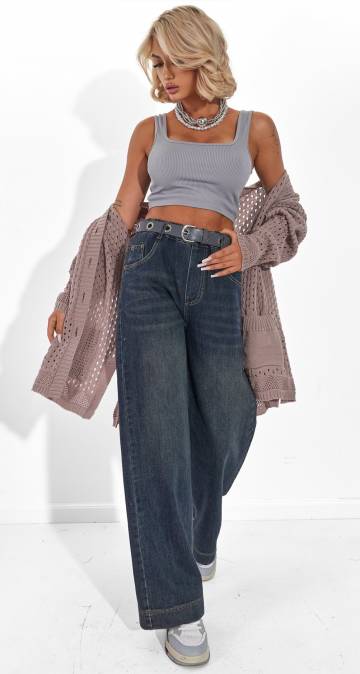 Брюки Lemanta Джинси жіночі широкі 40 (860)